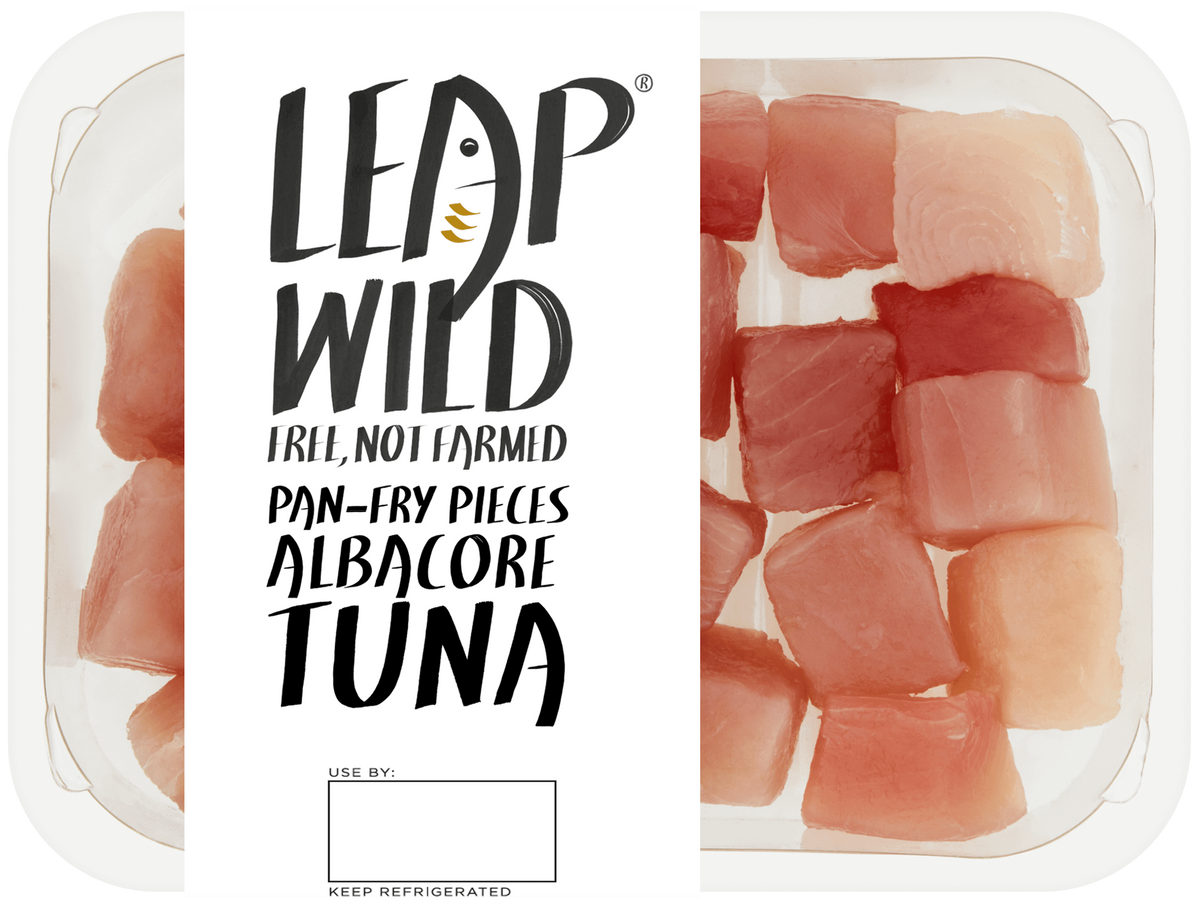 Albacore Tuna PanFry Pieces Leap Wild Fish